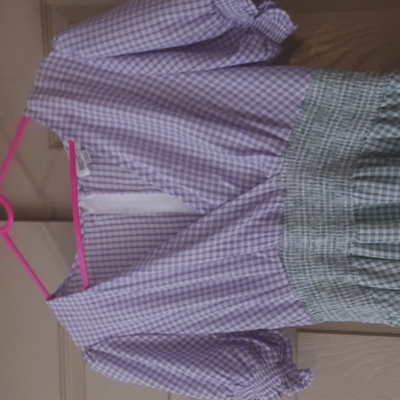 Checkered print dress like new - Picture 5 of 7